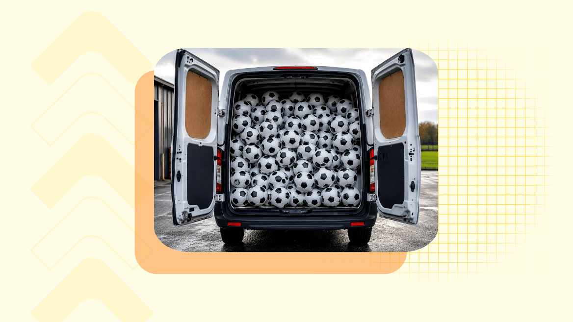 How couriers support football