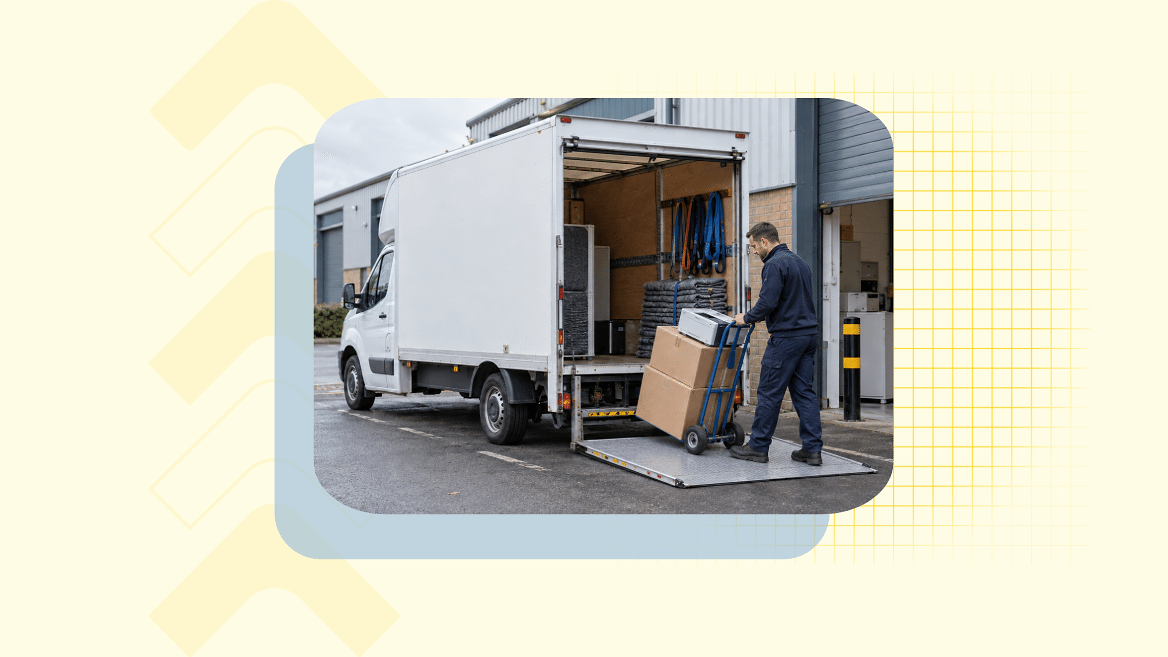 Delivery work between removals jobs